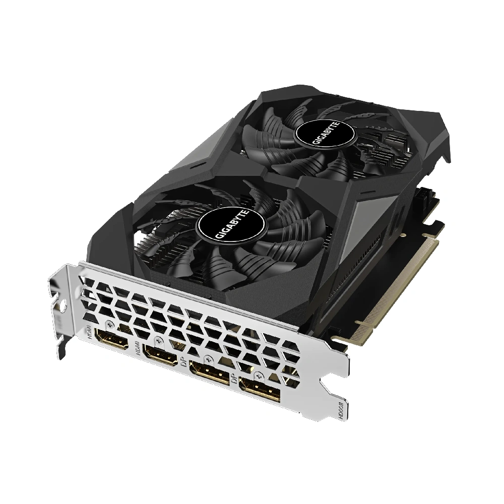 Gigabyte Nvidia Graphic Card RTX 3050 6GB DDR6 WINDFORCE OC V2 6G Dual Fan view 2